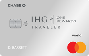 chase ihg one rewards traveler card