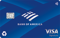 bank of america credit cards, bank of america travel rewards card