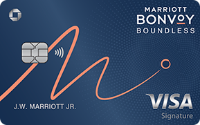 chase marriott bonvoy boundless card, hotel points credit cards