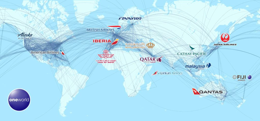 oneworld alliance, airlines in oneworld alliance, oneworld alliance of airlines, oneworld alliance members