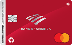 bank of america business advantage customized cash card