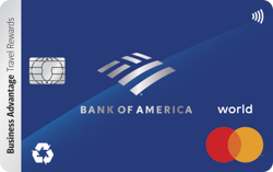 bank of america business travel rewards card