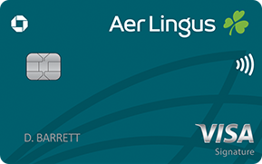 chase aer lingus visa signature card