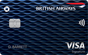 chase british airways visa signature card