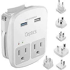 ceptics universal travel adapter kit