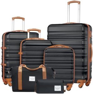 long vacation 4 piece luggage set