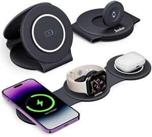apple 3 in 1 charging station, charger for 3 devices