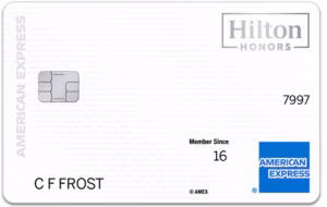 amex hilton honors card